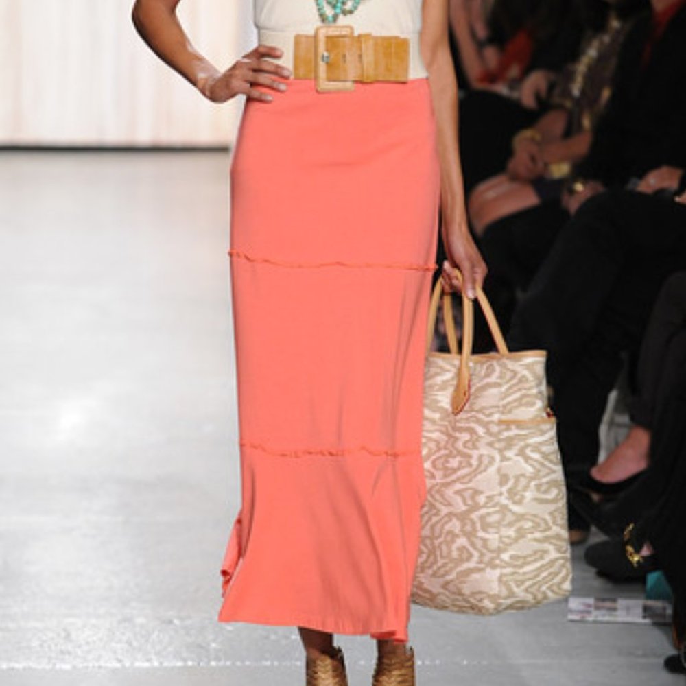 Liz Claiborne New York Tiered Maxi Skirt